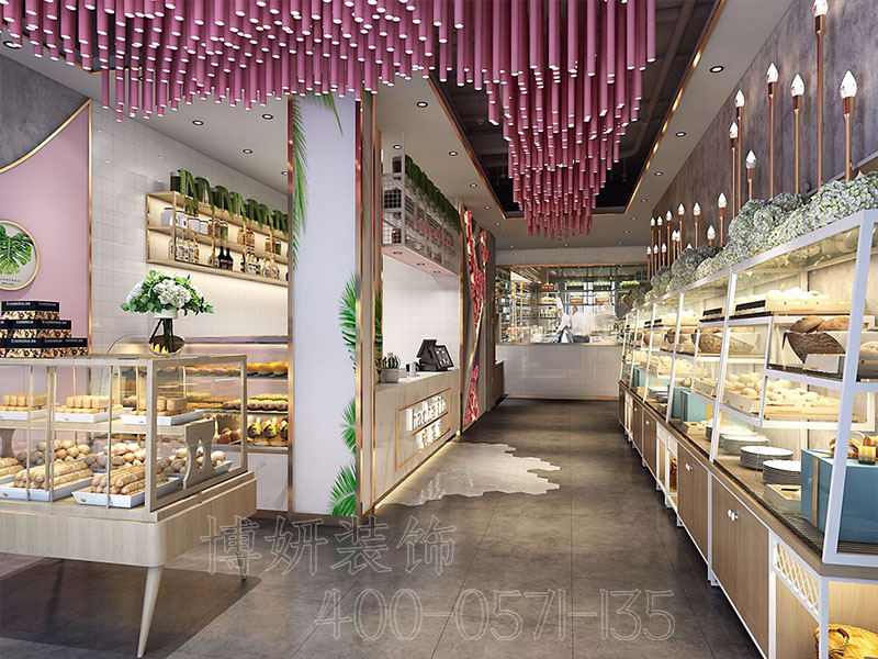 杭州网红烘培店装修设计 - 装修设计案例 2