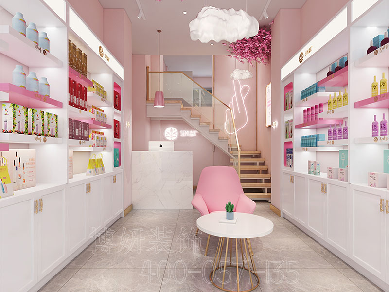 杭州美甲店装修设计-案例效果图 3