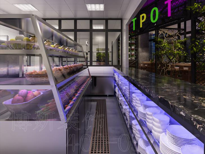 潮辣火锅店装修,火锅店装修,杭州火锅店装修