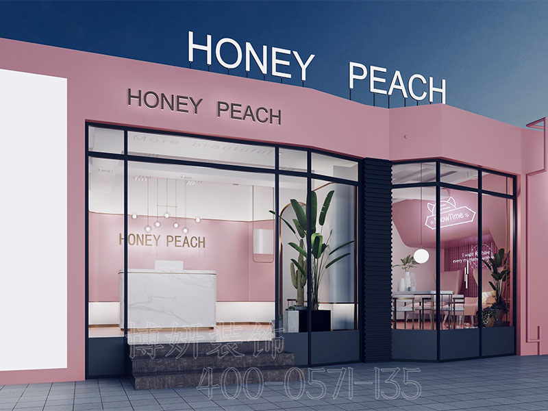 杭州萧山美容店装修设计-专业美容店装修效果图 5