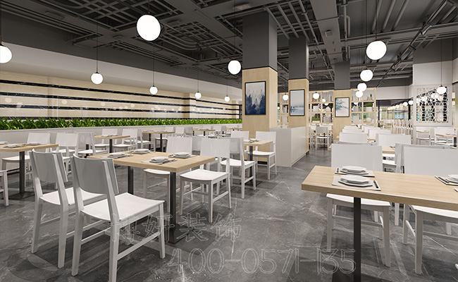 杭州快餐店装修,客源不断的快餐店装修你知道吗,快餐店装修