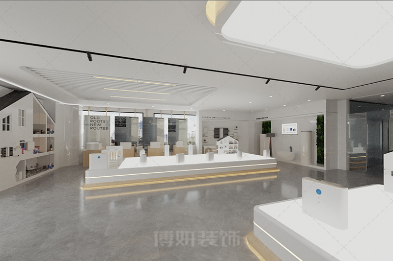 杭州简约气质科技公司办公室装修设计-专业办公空间设计案例 3